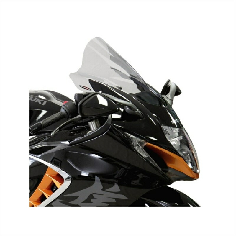 バイクパーツ 外装 パワーブロンズ エアフロースクリーン ライトスモーク 400-S140-001 4550255631932 HAYABUSA 21-