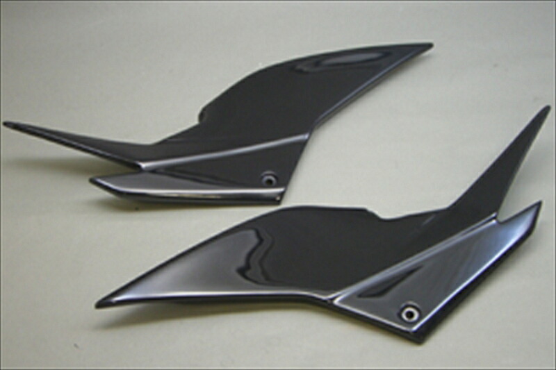 バイクパーツ A-TECH(エーテック) サイドカバー STD FRP/クロ K01541-B 4524446056842