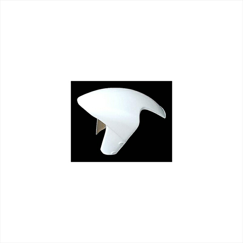 バイクパーツ 外装 バトルファクトリー フロントフェンダー ホワイト FRP-4TW-9805 4520616536275 TZ250 98-01