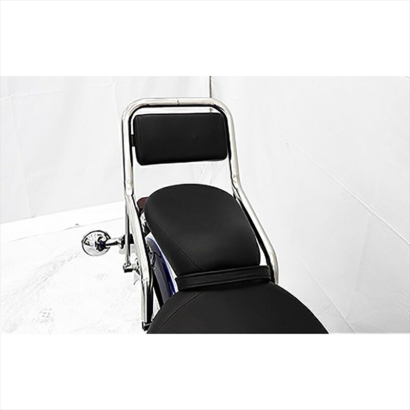 バイクパーツ 外装ウイルズウィン バックレスト付き タンデムバー 4550255538668ドラッグスター250 VG02J｜バイク・バイク用品はとやグループ