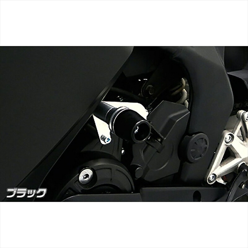 バイクパーツ 外装 ウイルズウィン エンジンスライダー ブラック 4550255634452 CBR250RR用 2BK-MC51