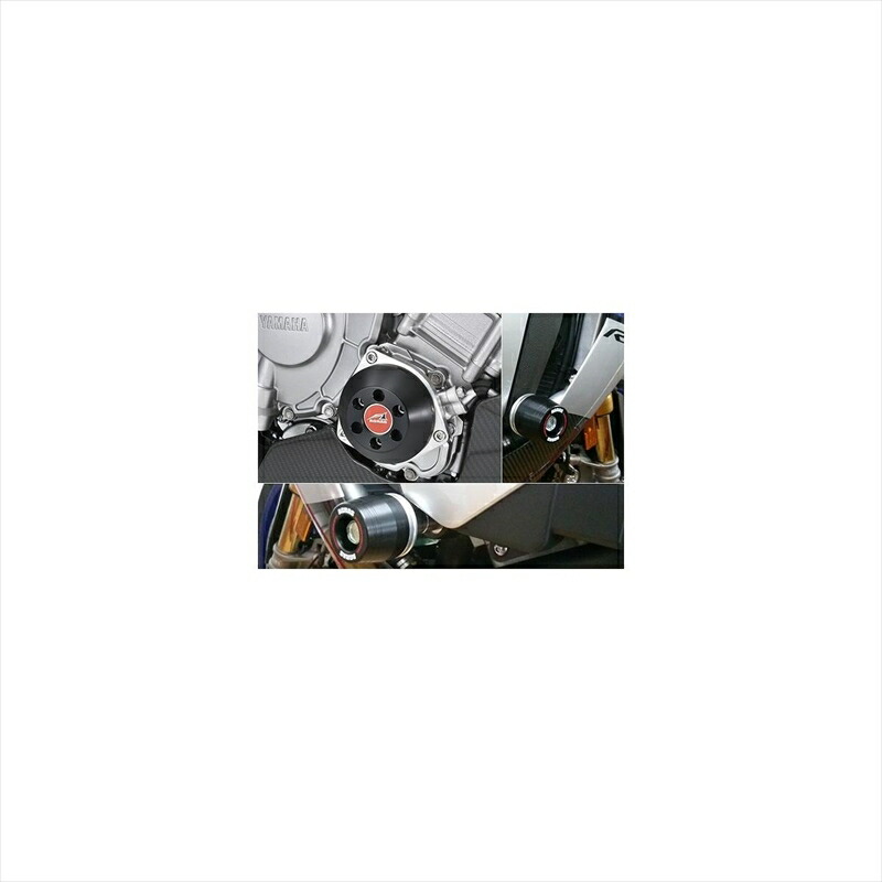 バイクパーツ 外装 アグラス Rスライダー フレーム+クランク/黒 342-276-004B 4548916694730 YZF-R1/M 15-