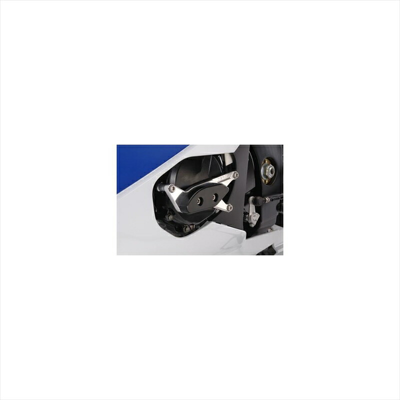バイクパーツ 外装 アグラス Rスライダー 左・ジェネレーターA/白 342-384-002 4547424617224 GSXR1000 05-06