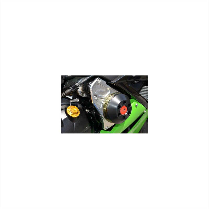 バイクパーツ 外装 アグラス レーシングスライダー フレーム TIN/WHT 342-488-000TS 4548664848300 ZX-6R 09-12