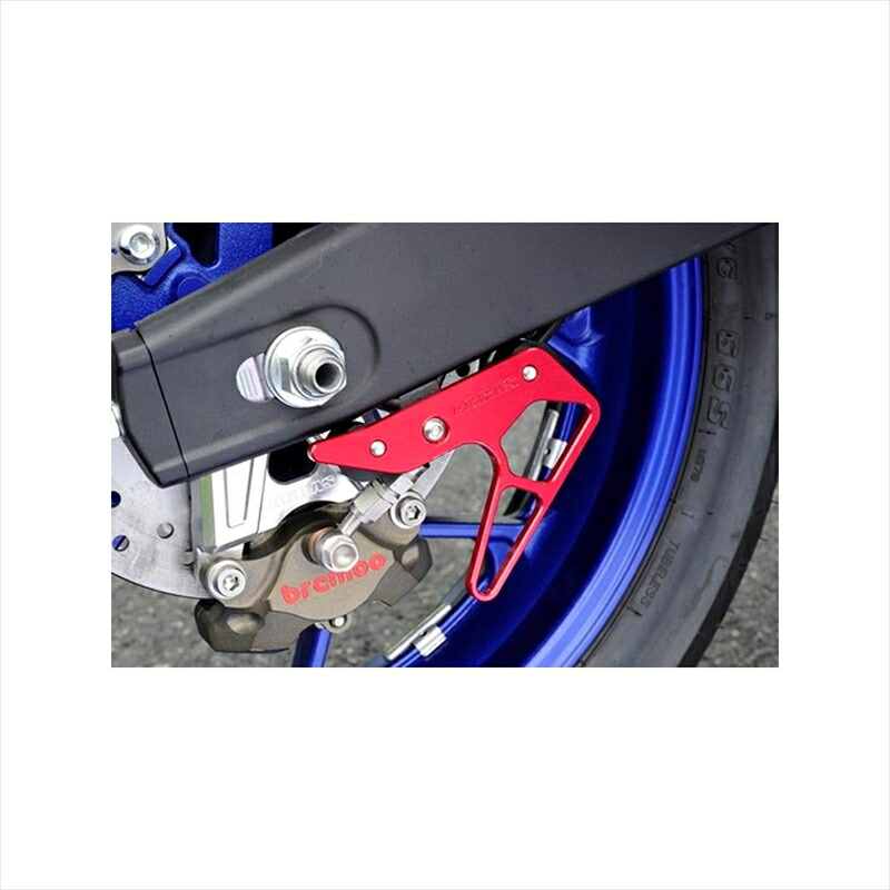 バイクパーツ アグラス スタンドプレート レッド 353-275-002R 4548916414512YZF-R25/MT-25｜バイク・バイク用品はとやグループ