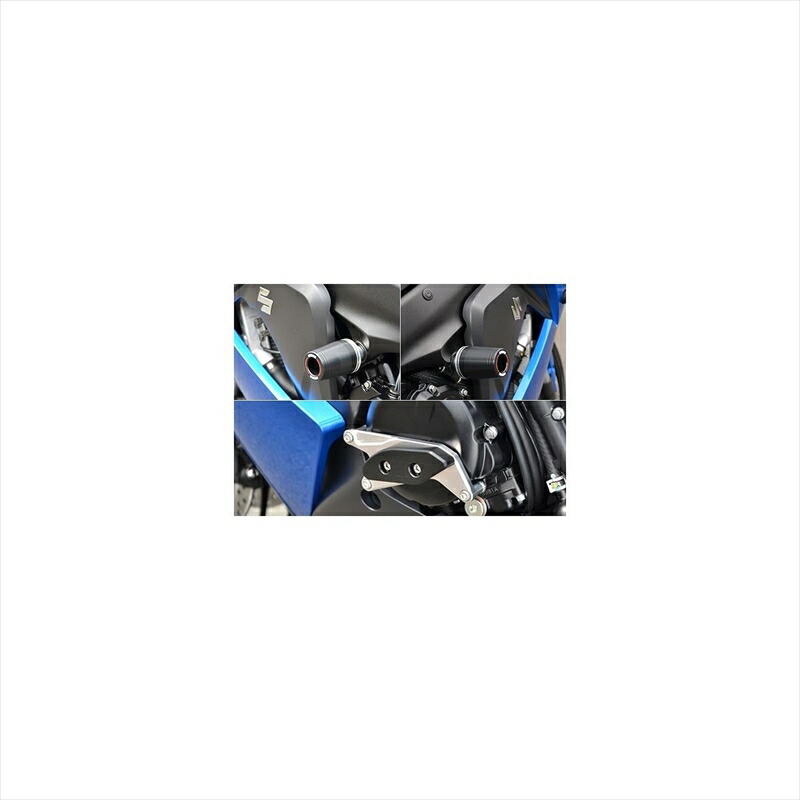 バイクパーツ 外装 アグラス Rスライダーフレームφ50+ジェネA BLK 342-302-007B 4548916434473 GSX-S1000/F
