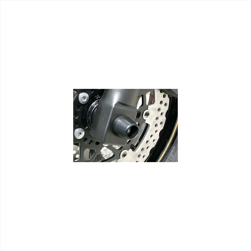 バイクパーツ 外装 アグラス Fアクスルプロテクター コーン ブラック 343-480-J0B 4548664009671 ジュラコン　ZRX1200DAEG