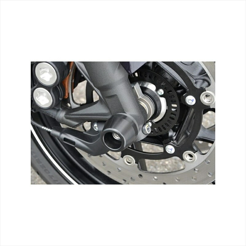 バイクパーツ 外装 アグラス Fアクスルプロテクター コーン ブラック 343-273-J0B 4548916241866 ジュラコン MT-09