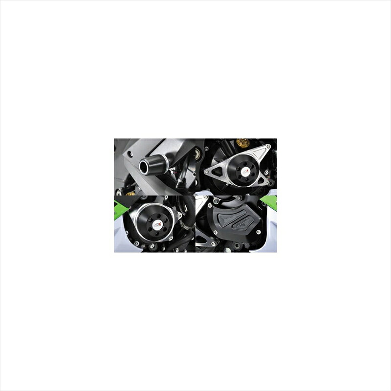 バイクパーツ 外装アグラス Rスライダー 5点セット C/白 342-483-011 4548664255603ZX-10R 10|バイク・バイク用品はとやグループ
