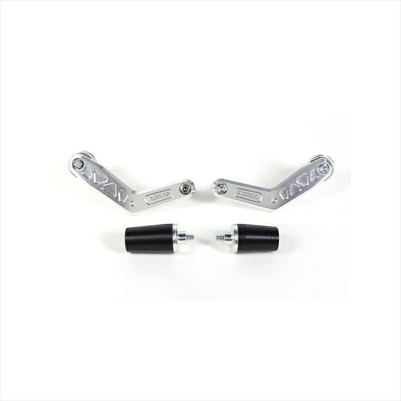 バイクパーツ 外装アグラス Rスライダー Eハンガー/黒φ50ロゴ 342-273-002BX 4548916221448MT-09｜バイク・バイク用品はとやグループ