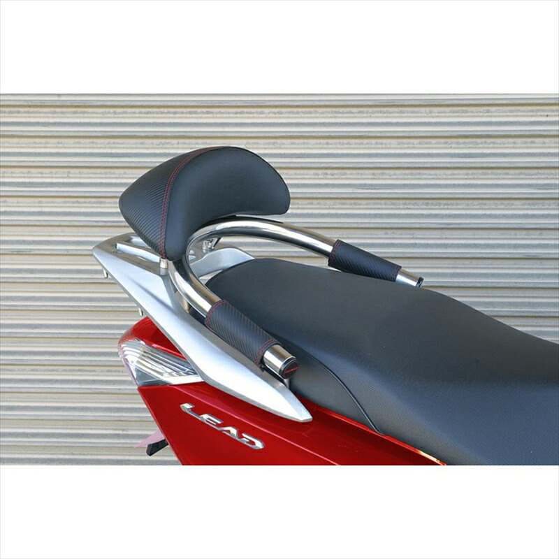 バイクパーツ 外装 アディオ タンデムバー BK43105 4582437433928 リード125 JK12 22/3-