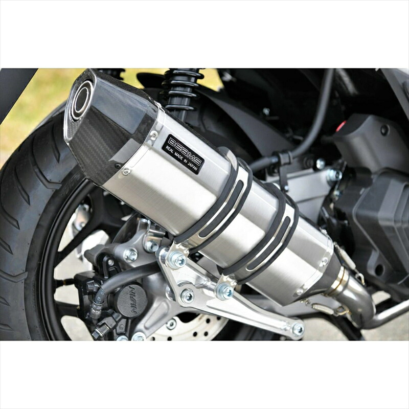 バイクパーツ マフラービームスモーターカンパニー CORSA-EVOIIステンレスサイレンサー G196-64-000 4582285346517PCX160 2BK-KF47｜バイク・バイク用品はとやグループ