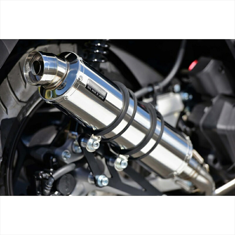 バイクパーツ マフラー ビームスモーターカンパニー R-EVO ステンレスサイレンサー G196-53-008 4582285346548 PCX160 2BK-KF47