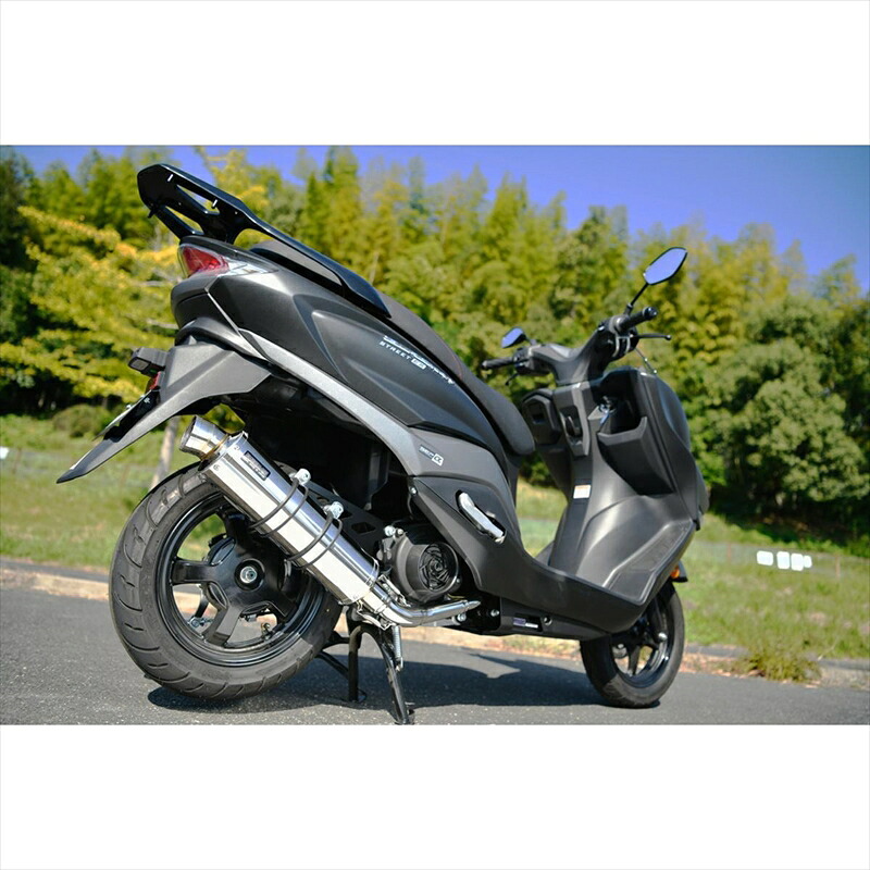 バイクパーツ マフラー ビームスモーターカンパニー R-EVO ヒートチタンサイレンサー G348-53-007 4582285348894 バーグマンストリート125EX 8BJ-EA23Ｍ