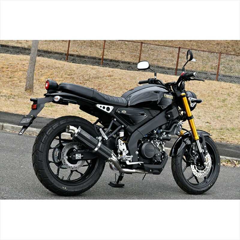 バイクパーツ マフラー ビームスモーターカンパニー R-EVO カーボン フルエキ 政府認証 G275-53-S2J 4582285349204 XSR125/8BJ-RE46J