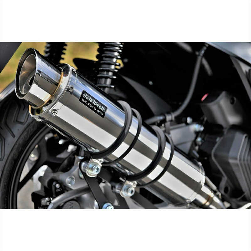 バイクパーツ マフラー ビームスモーターカンパニー R-EVO2 ステンレスサイレンサー G195-54-008 4582285346494 PCX125 2BJ-JK05