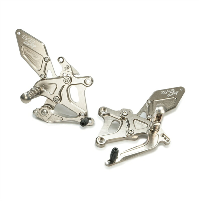 【5日前後で発送】 バイクパーツ ステップ ラフアンドロード OVER.Rバックステップ TITAN GOLD ZX-4R/25R SPCY51-86-01TG 4539770127687