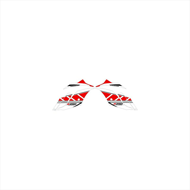 バイクパーツ アクセサリー エムディーエフ ストロボフロントサイドRD M19R25-D-RD-FS 4580394184662 YZF-R25 19-24