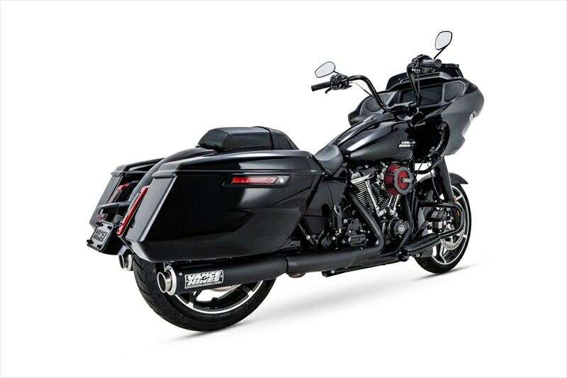 バイクパーツ VANCE&HINES(バンスアンドハインズ) Supersport スリップオン ブラック マフラー 1801-1831 4550646150608 TOURING(M8) 17-24