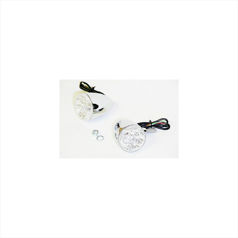 バイクパーツ 電装系 ワールドウォーク LEDウインカー hanabi WLED-2-1 4582494882585 シングルファンクション