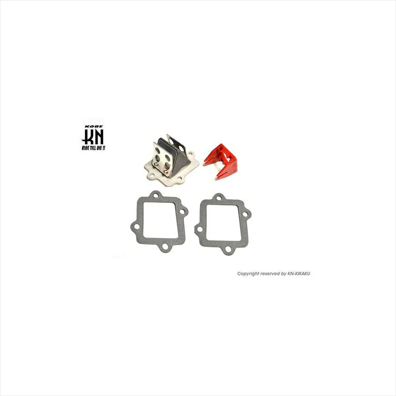 バイクパーツ ケイエヌキカク Yビッグリードバルブ 2枚タイプ 2008-3 4580630326290 スタッファー24mm+ガスケット付属