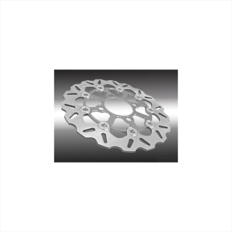 バイクパーツ マッドマックス ウェーブブレーキディスク シルバー MM19-0261S 4548916024780 ズーマーX