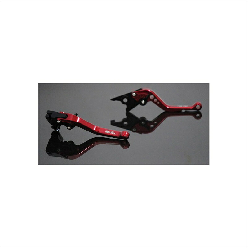 バイクパーツ ハンドル マッドマックス レバーセット レッド MM05-0094R 4548916022724 XJR400 93-98