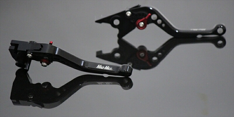 バイクパーツ MADMAX(マッドマックス) レバーセット ショートタイプ ブラック MM05-0080B 4571353552097