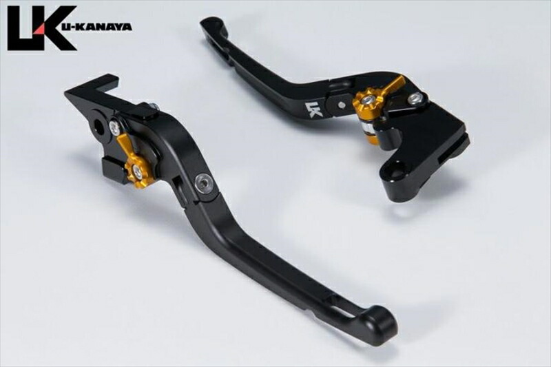 バイクパーツ ハンドル ユーカナヤ レバーセット Rタイプ BK/TI SU051-150-0711 4550646168252 (ツヤケシ) GSX-S1000GT 8BL-EK1AA