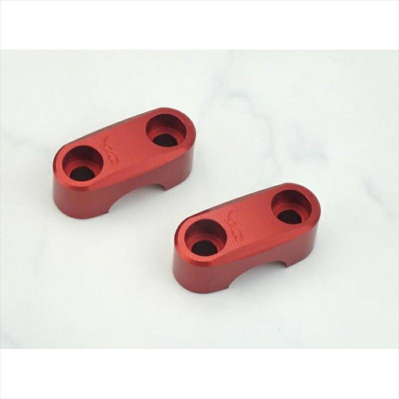 バイクパーツ ハンドルテクニカルスポーツレーシング ハンドルトップマウントセット 28.6φ レッド53130-HW0-B1RD0 4570197274394|バイク・バイク用品はとやグループ