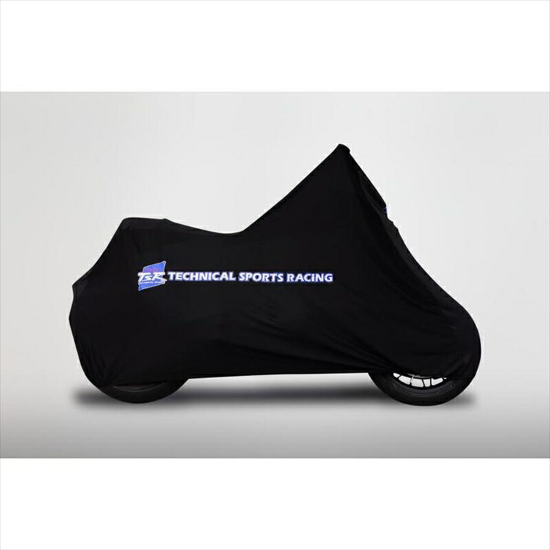 バイクパーツ 保管 盗難防止 テクニカルスポーツレーシング TSR BIKE COVER / フルカウルサイズ BLACK 82038-TSR-RSBK 4570197276350