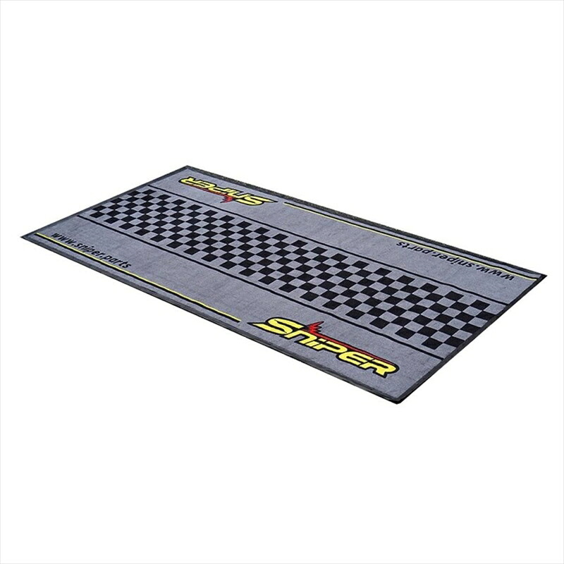 バイクパーツ メンテナンス スナイパー レーシングフロアマット メンテナンスマット SP0144 4589993474686 汎用 ナイロン/NBRラバー