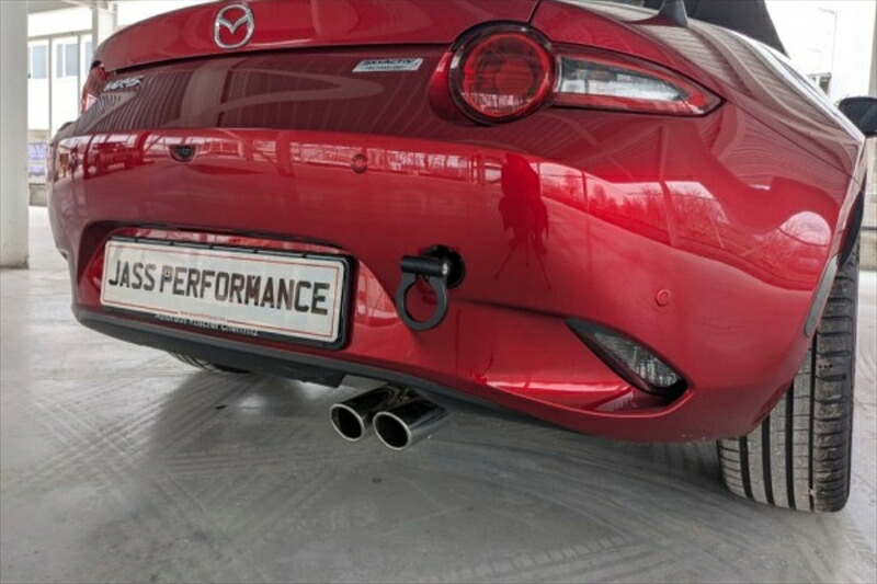 バイクパーツ 外装【クルマ】 Jass Performance(ジャスパフォーマンス) 牽引フック リア ブラック 5023 4550646097309