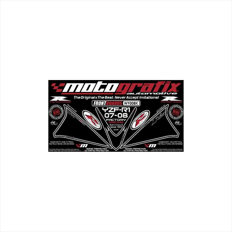 バイクパーツ アクセサリー モトグラフィックス ボディパッド FRONT MT-NY008K 4580041206761 YZF-R1 07/08
