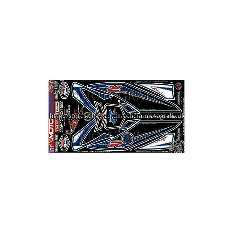 バイクパーツ アクセサリー モトグラフィックス ボディパッド REAR MT-RS023KB 4580041209304 GSX-R1000 L2(12-