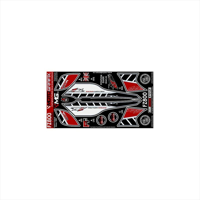 バイクパーツ アクセサリー モトグラフィックス ボディパッド REAR MT-RY016R 4580041209632 FZ8 10- 12,038円