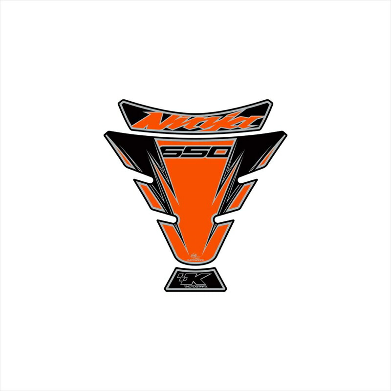 バイクパーツ 外装 モトグラフィックス タンクパッド ORG MT-TK018O 4580041216876 Ninja650 06-14