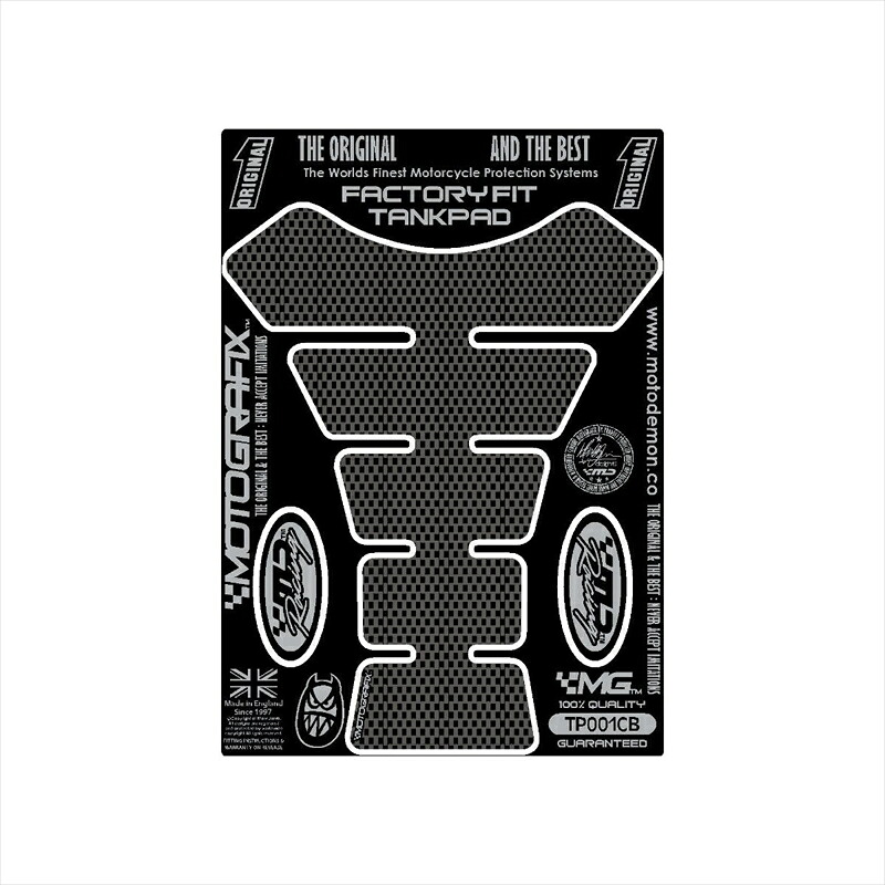 バイクパーツ 外装 モトグラフィックス タンクパッド プレーン MT-TP001CB 4580041217590 カーボン エフェクト