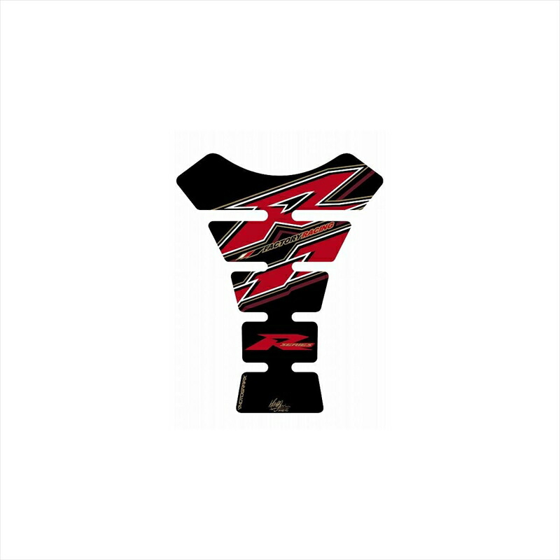 バイクパーツ 外装 モトグラフィックス タンクパッド BLK/RED MT-TY002KR 4580041220521 YZF-R1/R6