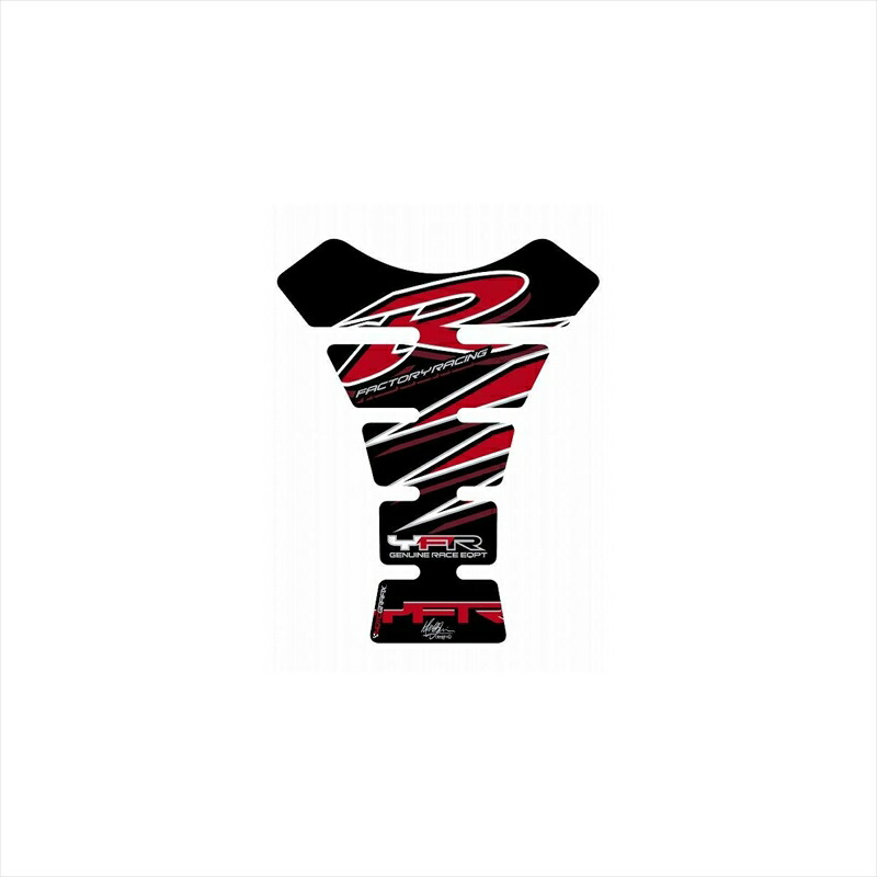 バイクパーツ 外装 モトグラフィックス タンクパッド BLK/RED MT-TY007KRS 4580041220767 YZF-R1/R6