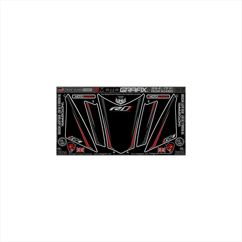 バイクパーツ アクセサリー モトグラフィックス ボディパッド FRONT KK MT-NY020KK 4580041227049 YZF-R1 18-19