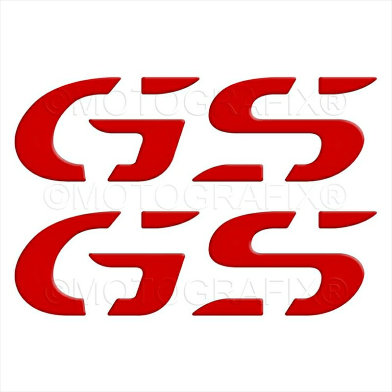 バイクパーツ アクセサリー モトグラフィックス GS Tank Logo Infills MT-BTI002R 4580041248419 R1200GS/Adventure Series(06-13)