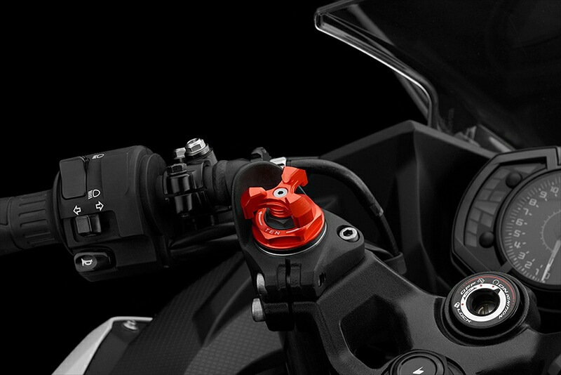 バイクパーツ BIKERS(バイカーズ) フロントフォークアジャスター オレンジ H0311-ORG 4549950836834