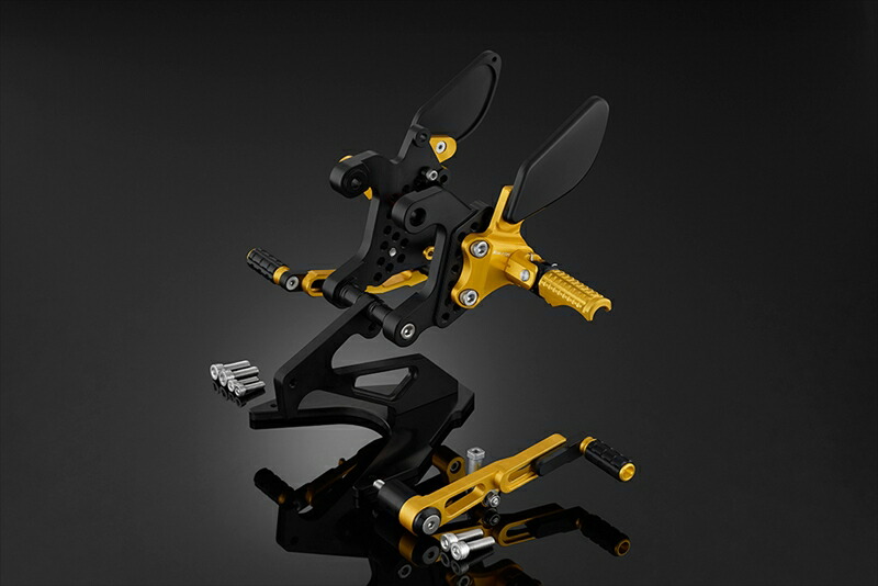 バイクパーツ BIKERS(バイカーズ) バックステップ ライトゴールド H0422-LGD 4550255608149