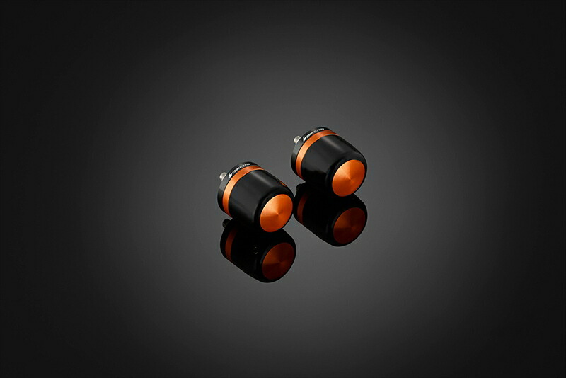 バイクパーツ BIKERS(バイカーズ) バーエンド オレンジゴールド H0560-OGD 4550255403959
