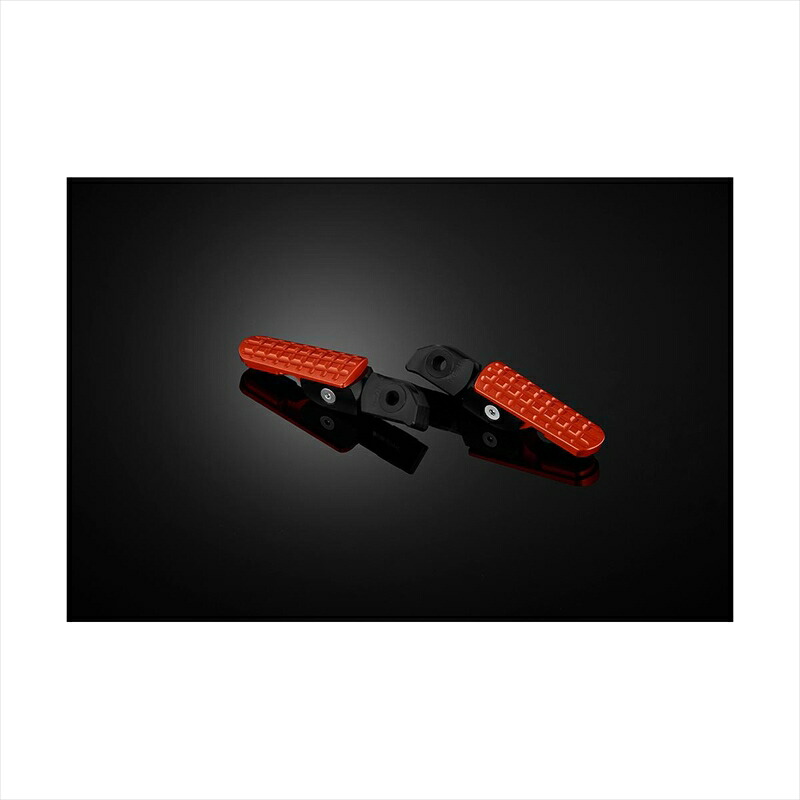 バイクパーツ ステップ バイカーズ リアフットレスト オレンジ H0576-ORG 4550255535025 CBR650R/CB650R 19-24