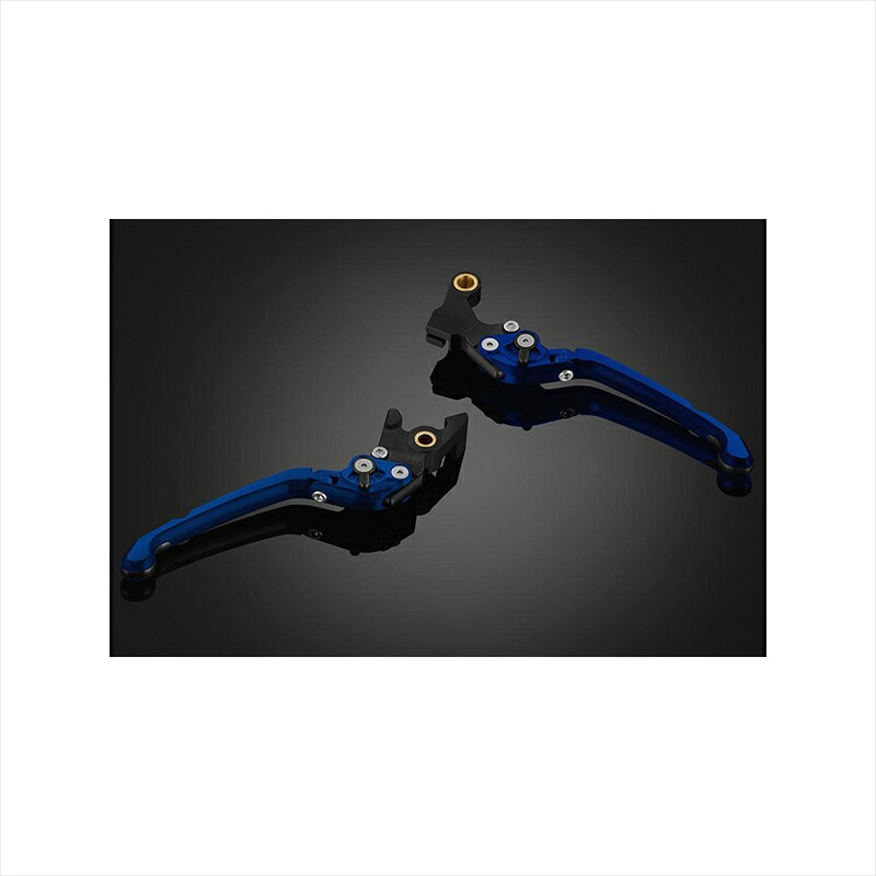 バイクパーツ ハンドルバイカーズ レバーセット 可倒式 プレミアムタイプ ブルーH0734-BLU 4550255535391CBR650R/CB650R 19-23｜バイク・バイク用品はとやグループ