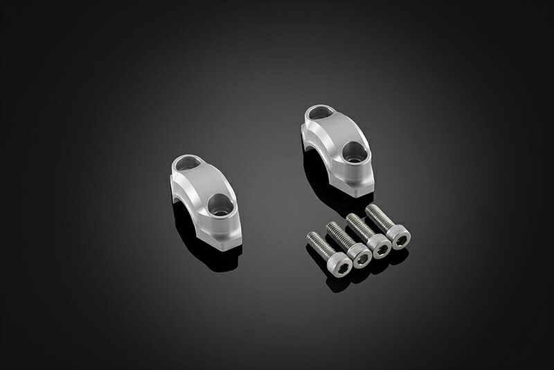 バイクパーツ BIKERS(バイカーズ) ハンドルバークランプ 2個 シルバー H0922-SLV 4550255609863 10,416円