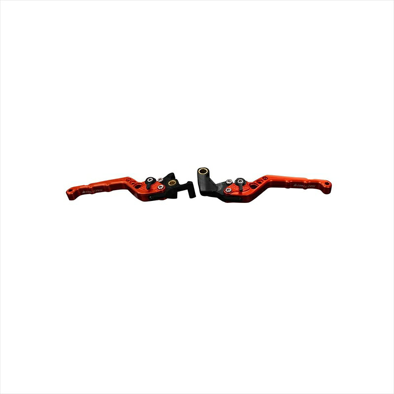バイクパーツBIKERS(バイカーズ) レバーセット カーブタイプ オレンジ H0985-ORG4550255634971CBR250RR 17-22｜バイク・バイク用品はとやグループ