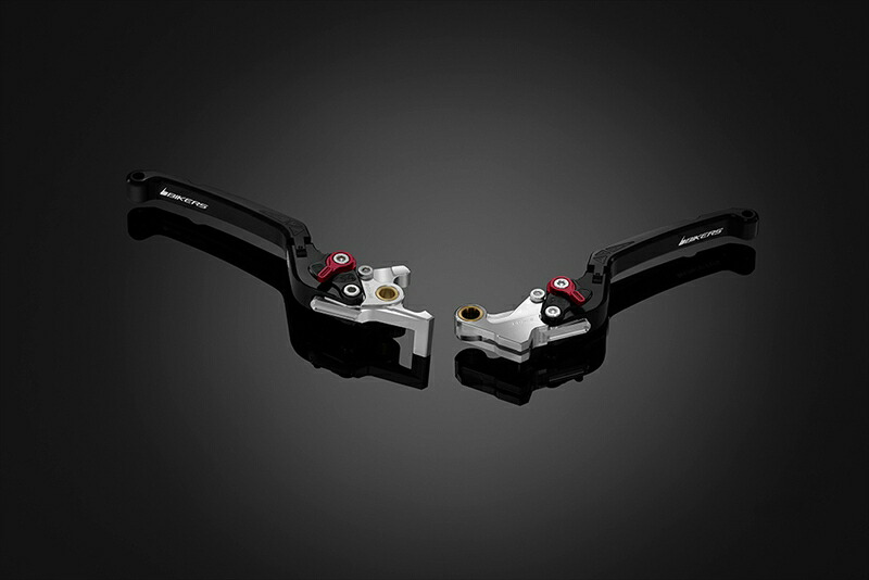 バイクパーツBIKERS(バイカーズ) レバーセット 可倒式 フラットタイプ ブラックH1028-BLK4550255755003｜バイク・バイク用品はとやグループ